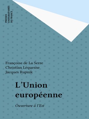 cover image of L'Union européenne